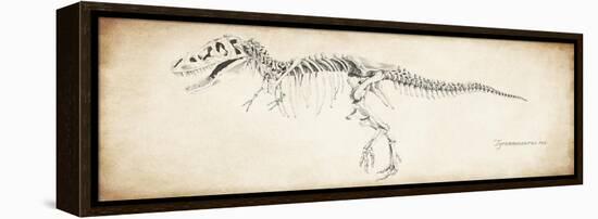 Tyrannosaurus Rex-null-Framed Stretched Canvas