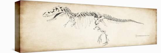 Tyrannosaurus Rex-null-Stretched Canvas