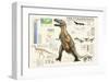 Tyrannosaurus-Libero Patrignani-Framed Art Print