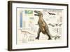 Tyrannosaurus-Libero Patrignani-Framed Art Print