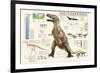 Tyrannosaurus-Libero Patrignani-Framed Art Print