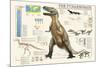 Tyrannosaurus-Libero Patrignani-Mounted Art Print