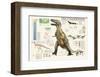 Tyrannosaurus-Libero Patrignani-Framed Art Print