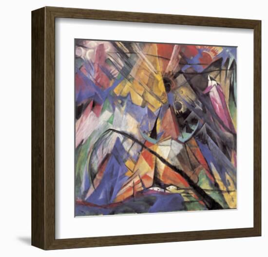 Tyrol 1913-Franz Marc-Framed Art Print