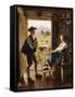 Tyrolean Couple-Emil Karl Rau-Framed Stretched Canvas