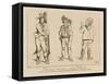 Tyrolean Patriots, War of 1796-1797-Raphael Jacquemin-Framed Stretched Canvas