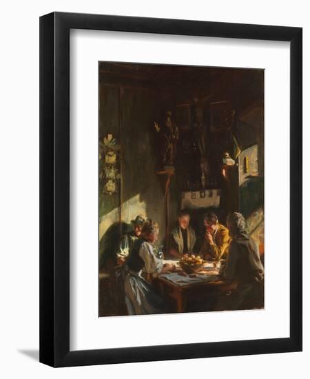 Tyrolese Interior, 1915-John Singer Sargent-Framed Premium Giclee Print