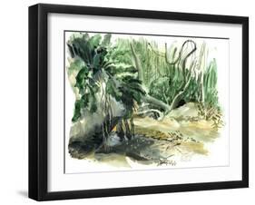 Tyrona, Jungle-Mary Kuper-Framed Giclee Print