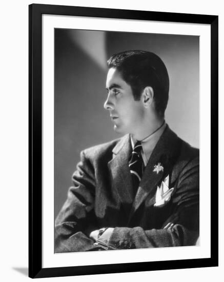 Tyrone Power, 1936-null-Framed Photographic Print