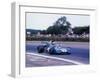 Tyrrell 003 driven by Jackie Stewart in 1971 British GP-null-Framed Photographic Print