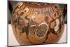 Tyrrhenian Group Amphora with Phalanx-null-Mounted Photographic Print