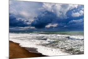 Tyrrhenian Sea, Capalbio beach, Province of Grosseto, Maremma, Tuscany-Nico Tondini-Mounted Photographic Print