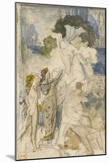 Tyrtée-Gustave Moreau-Mounted Giclee Print