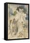 Tyrtée-Gustave Moreau-Framed Stretched Canvas