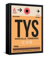 TYS Knoxville Luggage Tag I-NaxArt-Framed Stretched Canvas