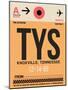 TYS Knoxville Luggage Tag I-NaxArt-Mounted Art Print