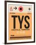 TYS Knoxville Luggage Tag I-NaxArt-Framed Art Print