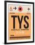 TYS Knoxville Luggage Tag I-NaxArt-Framed Art Print