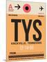 TYS Knoxville Luggage Tag I-NaxArt-Mounted Art Print