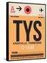 TYS Knoxville Luggage Tag I-NaxArt-Framed Stretched Canvas