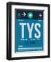 TYS Knoxville Luggage Tag II-NaxArt-Framed Art Print