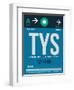 TYS Knoxville Luggage Tag II-NaxArt-Framed Art Print