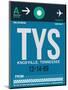 TYS Knoxville Luggage Tag II-NaxArt-Mounted Art Print