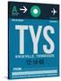 TYS Knoxville Luggage Tag II-NaxArt-Stretched Canvas