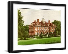 Tyttenhanger Park, Hertfordshire, Home of the Countess of Caledon, C1880-AF Lydon-Framed Giclee Print