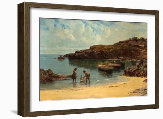 Tywyn Near Conway-Richard Wane-Framed Giclee Print