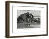 Tziganes Camping in the Puszta, 1886-null-Framed Giclee Print