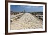 Tzippori (Or Sepphoris, or Zippori) National Park, the Cardo with the Original Roman Stone Floor-Massimo Borchi-Framed Photographic Print