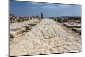 Tzippori (Or Sepphoris, or Zippori) National Park, the Cardo with the Original Roman Stone Floor-Massimo Borchi-Mounted Photographic Print