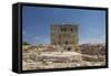 Tzippori (Or Sepphoris, or Zippori) National Park, the Crusader-Ottoman Fortress-Massimo Borchi-Framed Stretched Canvas