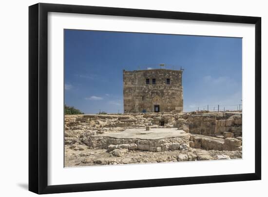 Tzippori (Or Sepphoris, or Zippori) National Park, the Crusader-Ottoman Fortress-Massimo Borchi-Framed Photographic Print