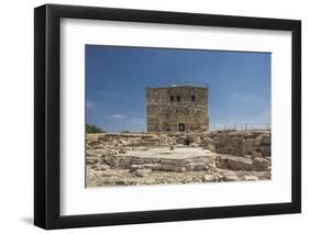 Tzippori (Or Sepphoris, or Zippori) National Park, the Crusader-Ottoman Fortress-Massimo Borchi-Framed Photographic Print