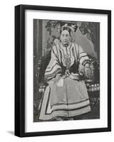 Tzu-Hsi Aka Hsiao-Ch'In &C Empress Dowager-null-Framed Photographic Print