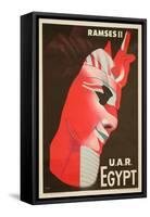 U.A.R. Egypt Poster-H. Hashem-Framed Stretched Canvas