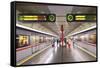 U-Bahn, Vienna, Austria, Europe-Neil Farrin-Framed Stretched Canvas