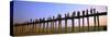 U Bein Bridge, Mandalay, Myanmar-null-Stretched Canvas