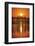 U Bein Bridge on Taungthaman at Sunset-Jon Hicks-Framed Photographic Print