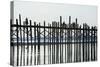 U Bein Bridge on Taungthaman-Jon Hicks-Stretched Canvas