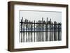 U Bein Bridge on Taungthaman-Jon Hicks-Framed Photographic Print