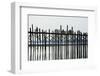 U Bein Bridge on Taungthaman-Jon Hicks-Framed Photographic Print