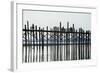 U Bein Bridge on Taungthaman-Jon Hicks-Framed Photographic Print