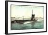 U Boot H. M. Submarine A. 4. 204 Tons, A. Class-null-Framed Giclee Print