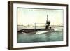 U Boot H. M. Submarine A. 4. 204 Tons, A. Class-null-Framed Giclee Print