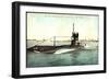 U Boot H. M. Submarine A. 4. 204 Tons, A. Class-null-Framed Giclee Print