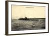 U Boot, Le Submersible Floréal Auf Hoher See-null-Framed Giclee Print