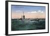 U Boote, S.M. Unterseeboot 10 Über Wasser-null-Framed Giclee Print